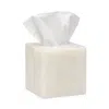 Pigeon & Poodle Abiko Tissue Box In Pearl White
