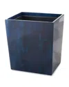 Pigeon & Poodle Arles Rectangle Wastebasket In Navy