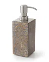 Pigeon & Poodle Callas Silver Soap Pump Dispenser In Silver