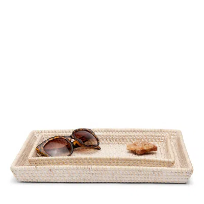 Pigeon & Poodle Dalton Whitewashed Nested Trays