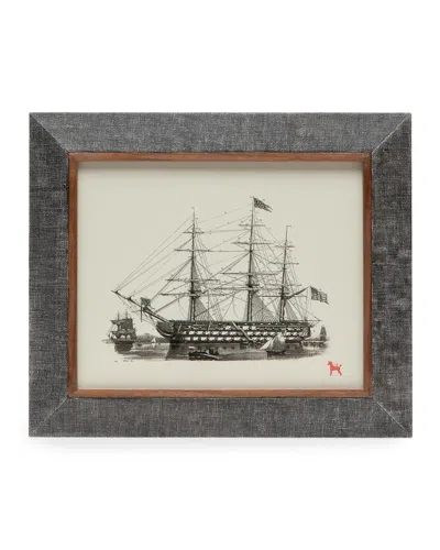 Pigeon & Poodle Dorchester Picture Frame, 8" X 10" In Charcoal