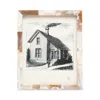 Pigeon & Poodle Essen Horn Frame, 8 X 10 In Neutral