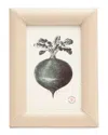 Pigeon & Poodle Eton Leather Frame, 4 X 6 In Off White