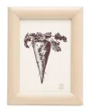 Pigeon & Poodle Eton Leather Picture Frame, 5" X 7" In Neutral