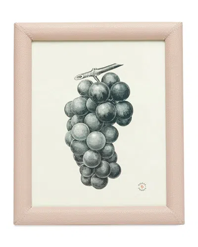 Pigeon & Poodle Eton Leather Frame, 8 X 10 In Dusty Rose