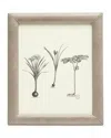 Pigeon & Poodle Eton Leather Frame, 8 X 10 In Light Gray
