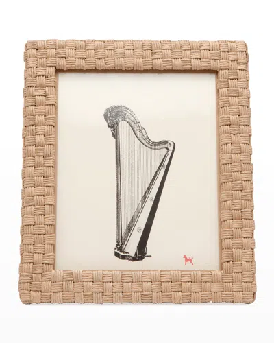 Pigeon & Poodle Genova Natural Rope Picture Frame, 8" X 10" In Neutral