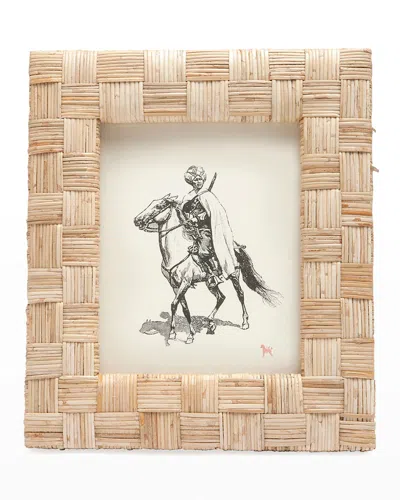 Pigeon & Poodle Grasse Natural Cane Picture Frame, 8" X 10" In Neutral