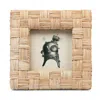 Pigeon & Poodle Grasse Natural Woven Rattan Frame, 5 X 5