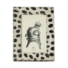 Pigeon & Poodle Hana Dalmatian Picture Frame, 4" X 6" In Black/white