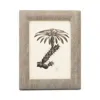 Pigeon & Poodle Kemi Jute Frame, 5 X 7 In Light Gray