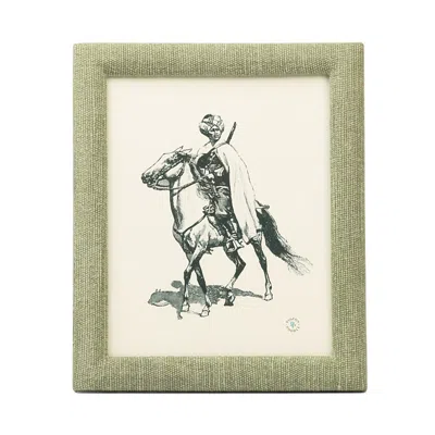 Pigeon & Poodle Kemi Jute Frame, 8 X 10 In Green