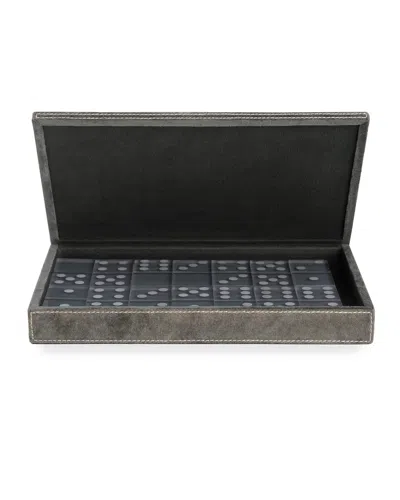 Pigeon & Poodle Keokee Domino Box Set In Gray