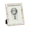 Pigeon & Poodle Lesina Kabibe Shell Frame, 10 X 12 In White