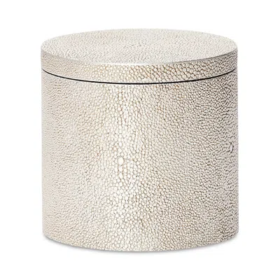 Pigeon & Poodle Manchester Canister In Warm Silver