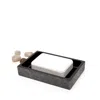 Pigeon & Poodle Manchester Soap Dish In Cool Gray