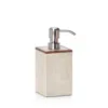 Pigeon & Poodle Manchester Soap/lotion Pump In Warm Silver