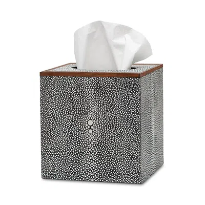 Pigeon & Poodle Manchester Tissue Box In Cool Gray