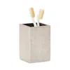 Pigeon & Poodle Manchester Toothbrush Holder In Warm Silver