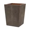 Pigeon & Poodle Manchester Wastebasket In Brown
