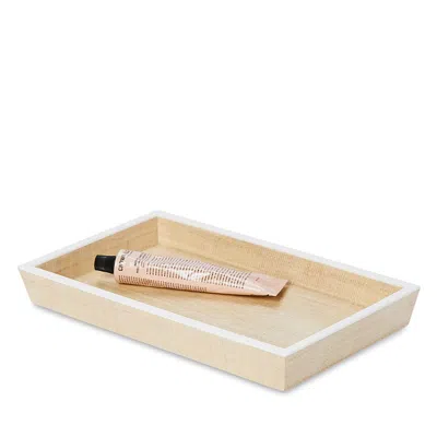 Pigeon & Poodle Maranello Tray, Medium In Beige/white