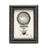 Pigeon & Poodle Metz Lacquered Resin Frame, 5 X 7 In Black
