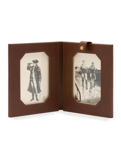Pigeon & Poodle Muir Picture Frame - 5" X 7" In Tobacco