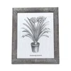 Pigeon & Poodle Oxford Faux-shagreen Picture Frame, 8" X 10" In Cool Gray