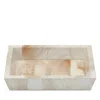 Pigeon & Poodle Palermo Ii Soap Dish In Faux Clamstone