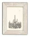 Pigeon & Poodle Seville Metallic Frost Picture Frame, 4" X 6" In Metallic Frost