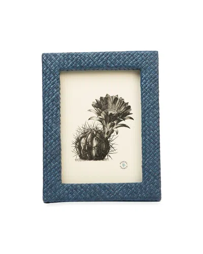 Pigeon & Poodle Uvita Frame, 5" X 7" In Blue