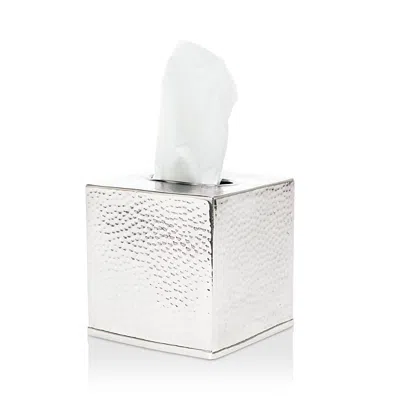 Pigeon & Poodle Verum Tissue Box In Shiny Nickel