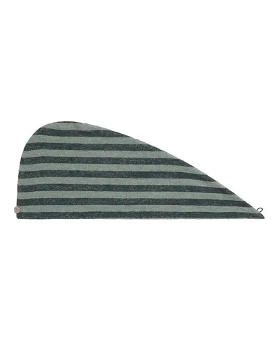 Piglet In Bed Cotton Hair Wrap In Gray