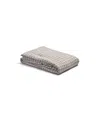 Piglet In Bed Gingham Linen Blend Duvet Cover, King In Pattern