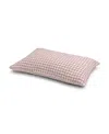 Piglet In Bed Gingham Linen Blend Pillowcase Pair, Queen