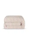 Piglet In Bed Kemptown Stripe Linen Duvet Cover, Twin In Pink