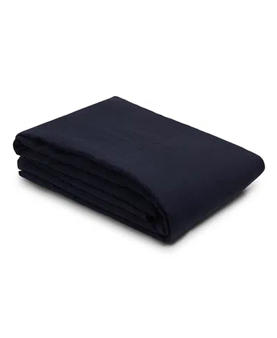 Piglet In Bed Linen Blend Duvet Cover, Twin In Atlantic