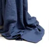 Piglet In Bed Linen Blend Duvet Cover, Twin In Blueberry