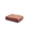 Piglet In Bed Linen Blend Duvet Cover, Twin In Burnt Orange