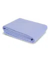 Piglet In Bed Linen Blend Duvet Cover, Twin In Celeste Blue
