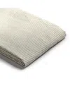 Piglet In Bed Linen Blend Duvet Cover, Twin In Oatmeal Stripe