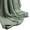 Piglet In Bed Linen Blend Duvet Cover, Twin In Sage Green