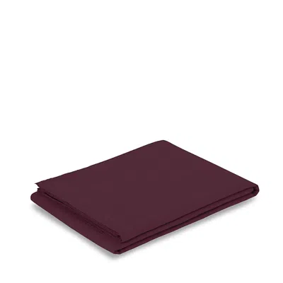 Piglet In Bed Linen Blend Flat Sheet, Full In Purple