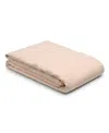 Piglet In Bed Linen Blend Flat Sheet, Queen In Pearl
