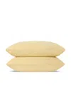 Piglet In Bed Linen Blend Pillowcase Pair, King In Yellow