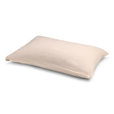 Piglet In Bed Linen Blend Pillowcase Pair, Standard In Pearl