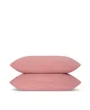 Piglet In Bed Linen Blend Pillowcase Pair, Standard In Pink