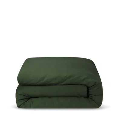 Piglet In Bed Linen Duvet Cover, Twin In Green