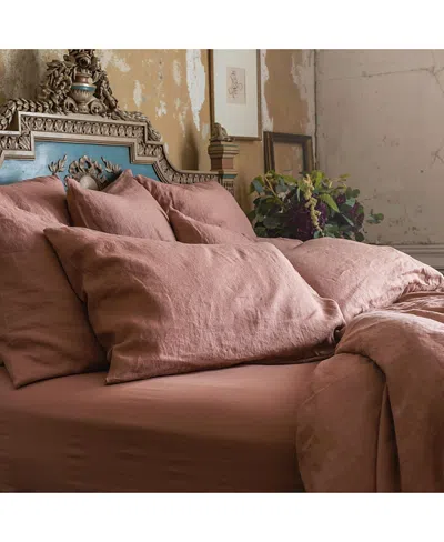 Piglet In Bed Linen Fitted Sheet, California King In Brown