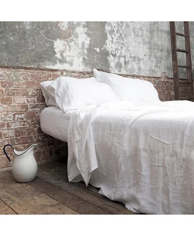 Piglet In Bed Linen Fitted Sheet, Twin In White